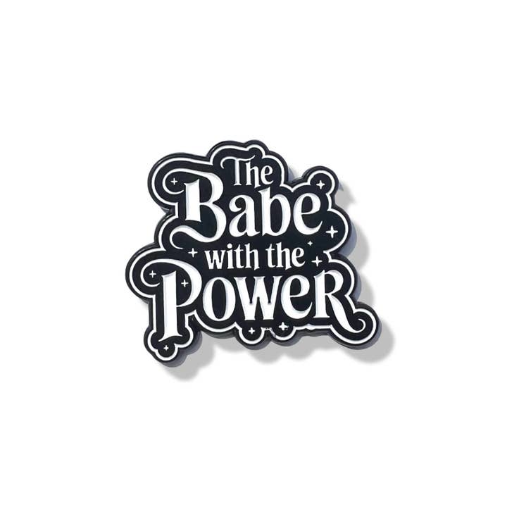 Millypins - Wholesale Lapel Pin/Button - “Babe With The Power” Labyrinth Inspired Enamel Pin1