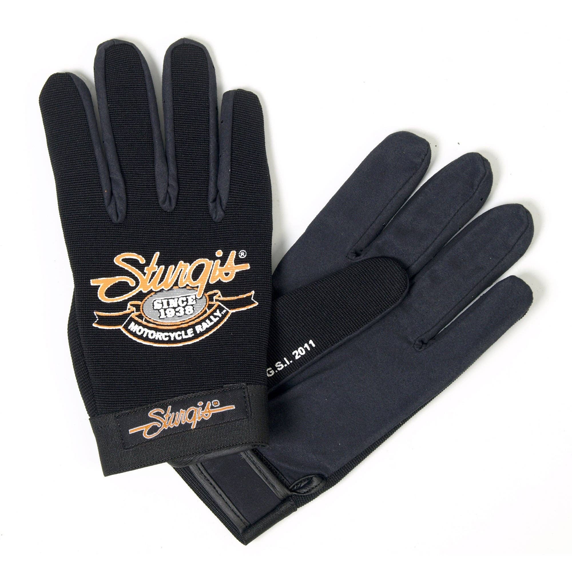 BLACK Official Sturgis Motorcycle Rally Mechanics Gloves for wholesale on Faire2