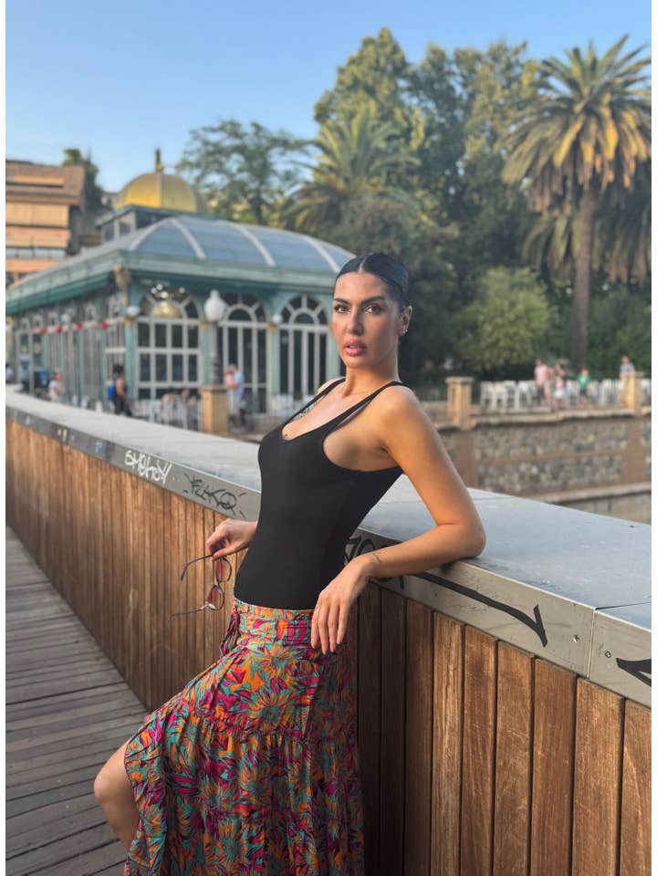 Arena Formentera - Wholesale Skirt – Women’s - Asymmetrical Skirt New Sarie – Fluidity and Bohemian Style19