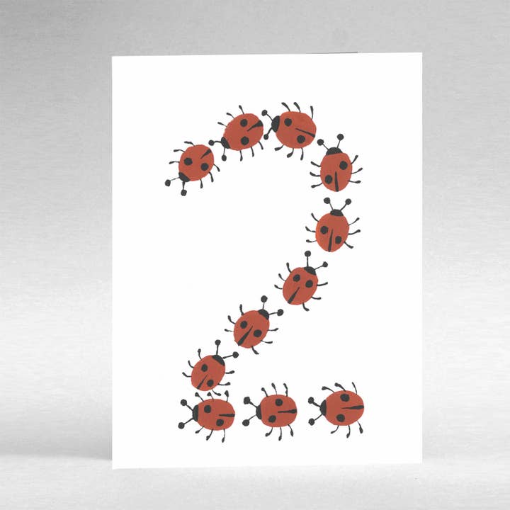 Nyckelpiga födelsedagskort för wholesale av Becky Baur