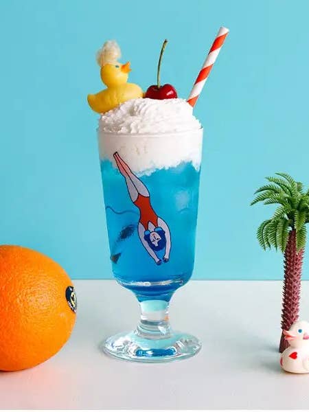 1537 Vintage Glazen Beker - Groot 2-delige Geschenkset Drinkgerei voor wholesale door Little Light