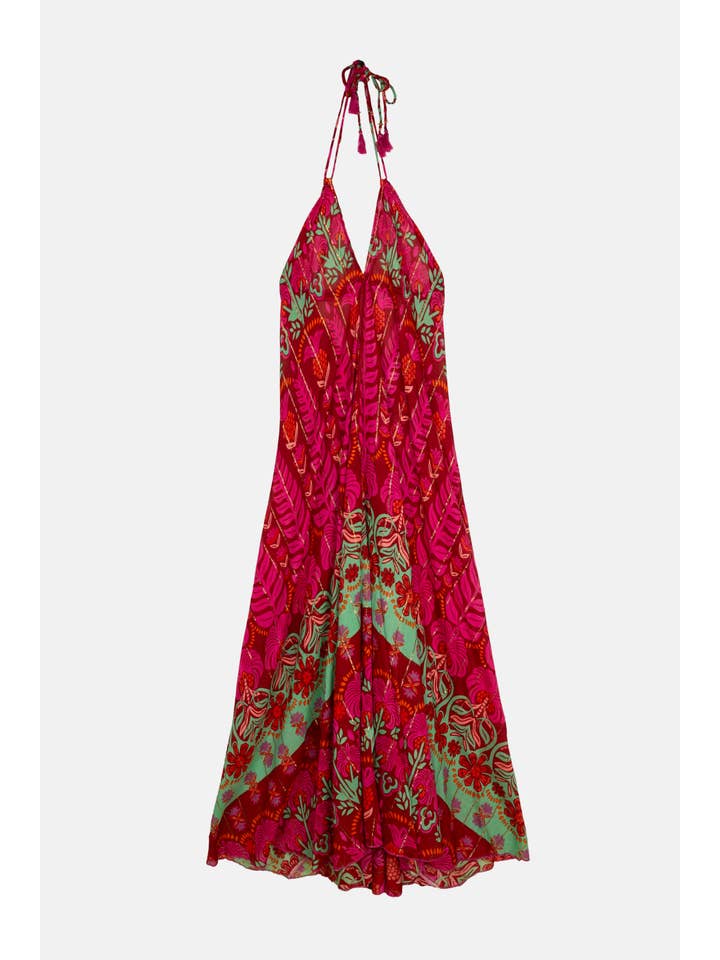 Piti Cuiti - Wholesale Dress - Women's - IPANEMA PINK LONG DRESS