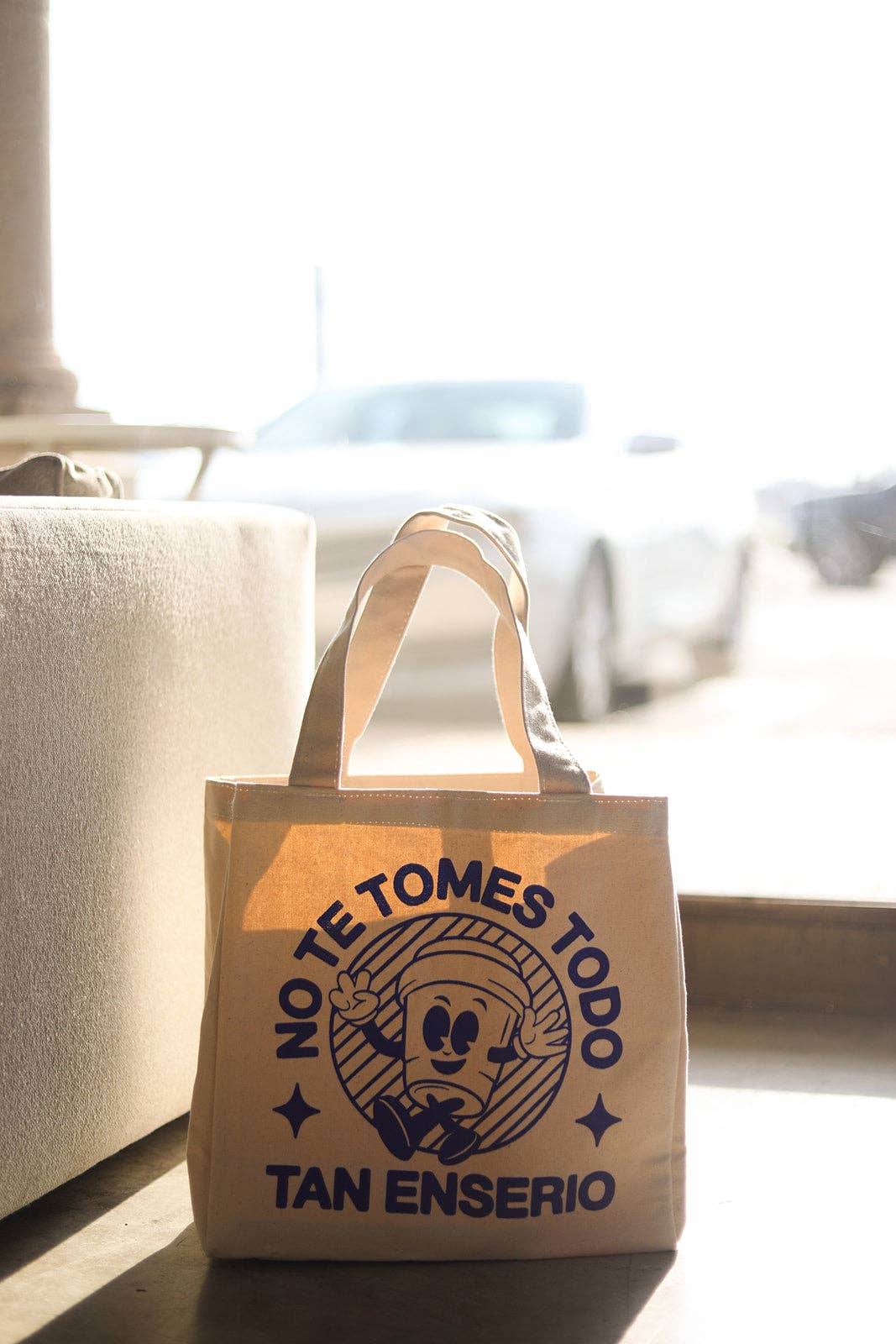 Jen Zeano Designs - Wholesale Tote Bag - Women's - No te tomes (coffee dude) Tote Bag1