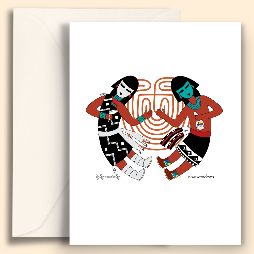 Fourth World Design – Großhandel Grußkarten für den Alltag – Gehen Sie mit Liebe füreinander im Leben mit1