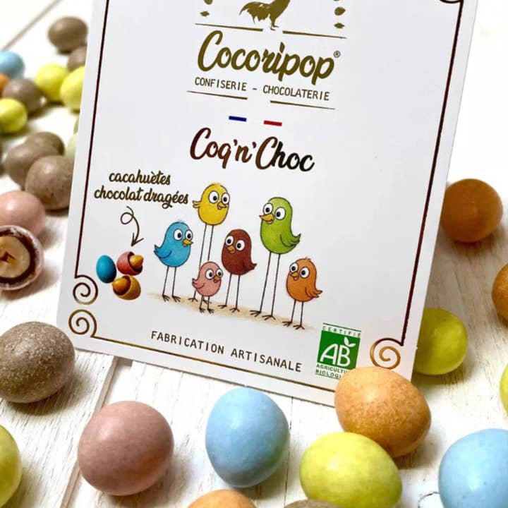 Cocoripop - Wholesale Chocolate-covered sweets - Coq 'n' Choc ( Chocolate Peanut Dragee )2