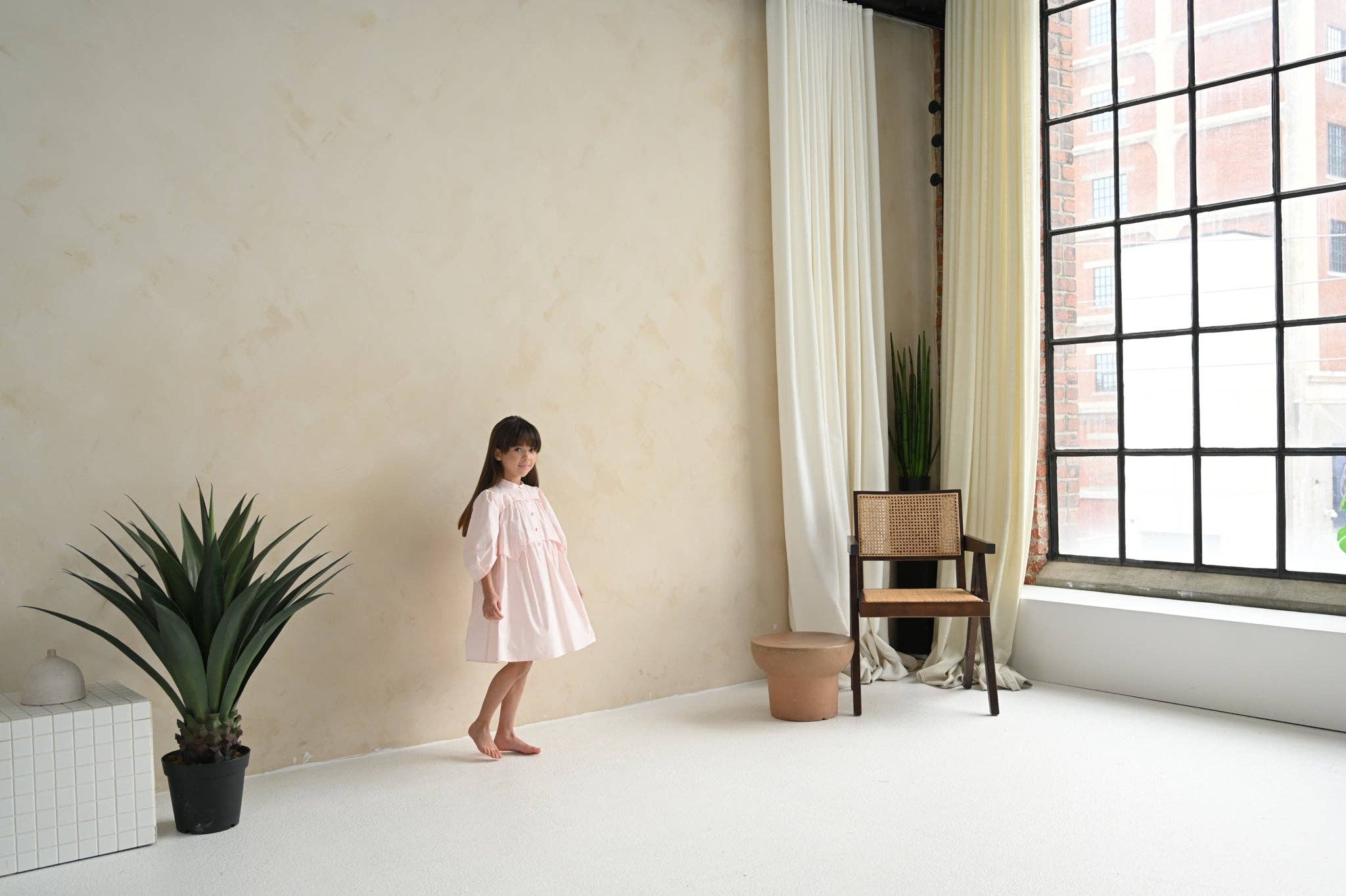 Aisabobo - Wholesale Dress - Kids - Amy dress (blush pink)2