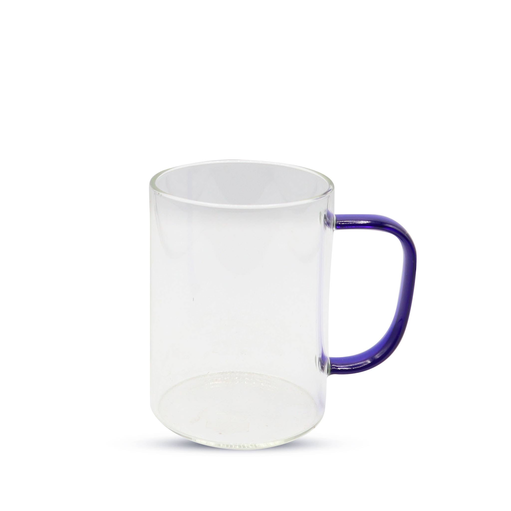 Kupresso - Wholesale Coffee Mug - 15oz Sublimation Glass Camper Mug (Clear) NO BRAND2
