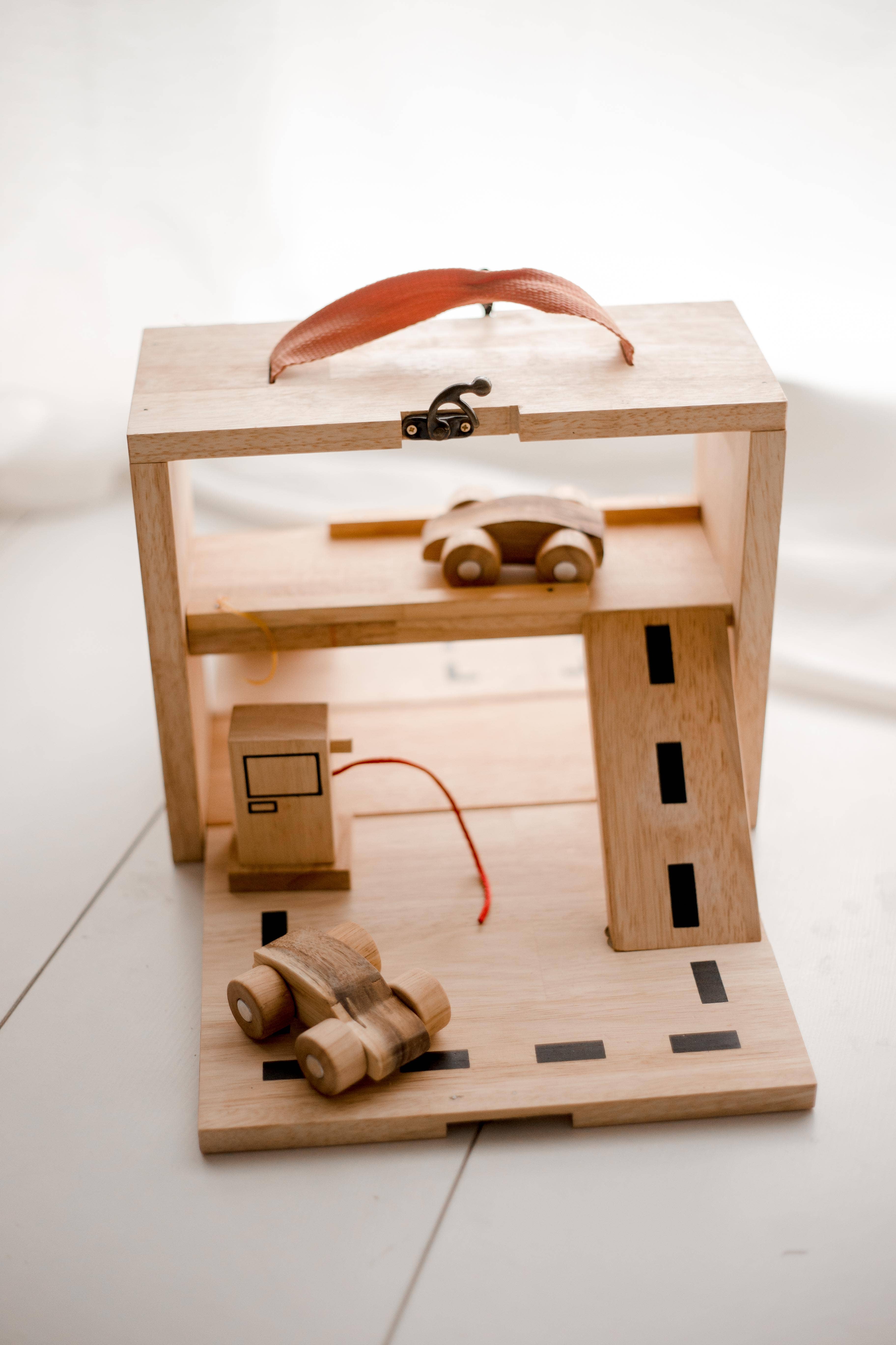 Q Toys – Großhandel Spielzeugset – Kinder – Tragbares Parkset1