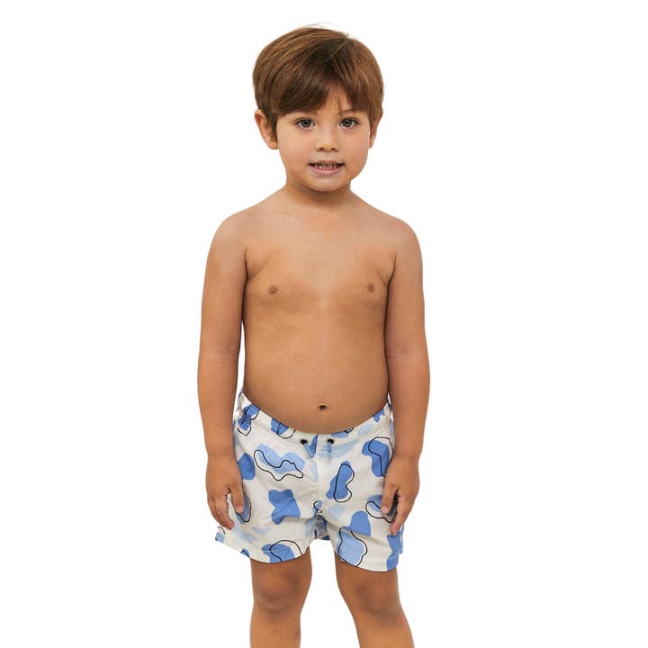 Spots Boy Short for wholesale by Too Cool Beachwear