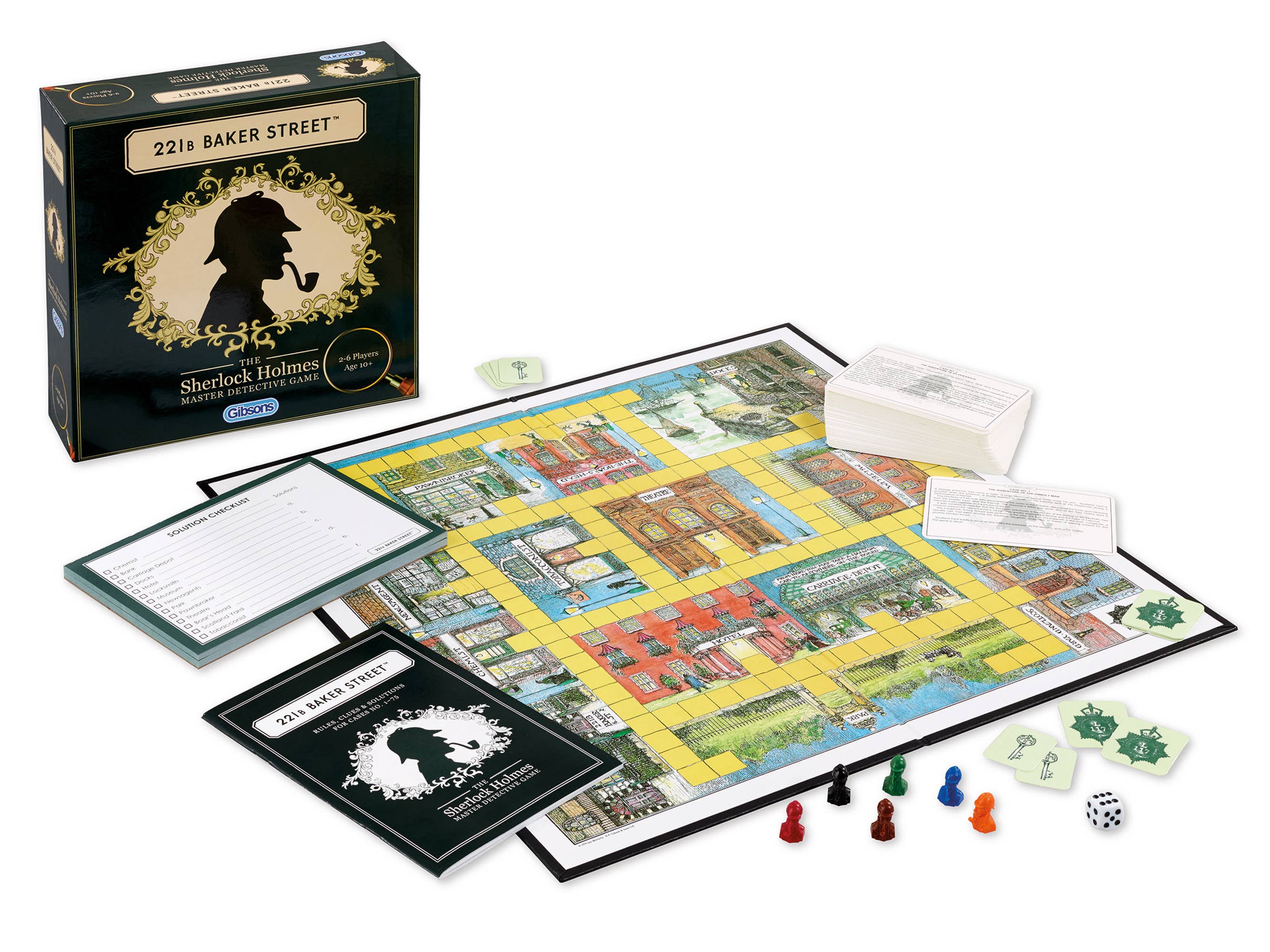 Gibsons Games Ltd – wholesale Board game – 221B Baker Street Family Board Game1