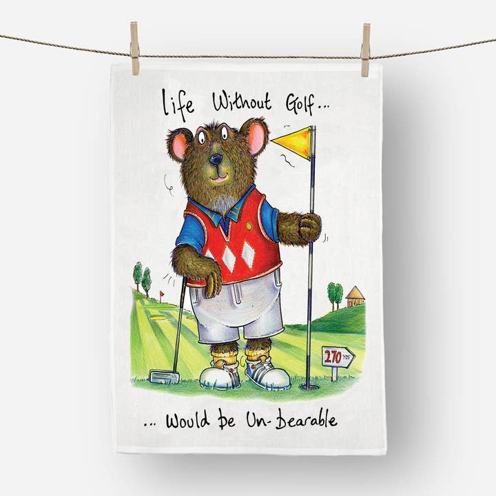 Torchon : La vie sans golf serait insupportable pour la vente par Draw UK