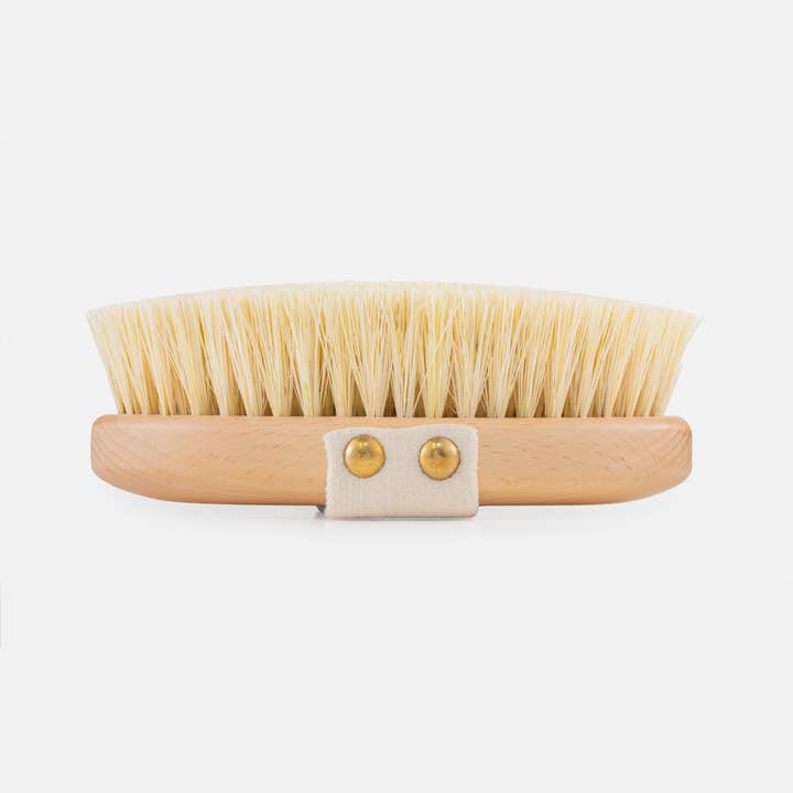 Bath Accessories Company - Wholesale Body Brush - Beechwood Sisal Dry Body Brush