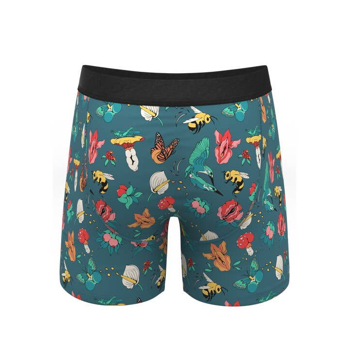 Shinesty, Inc - Wholesale Underwear - Men's - Pollination Station | Ball Hammock® Pouch Underwear Fly