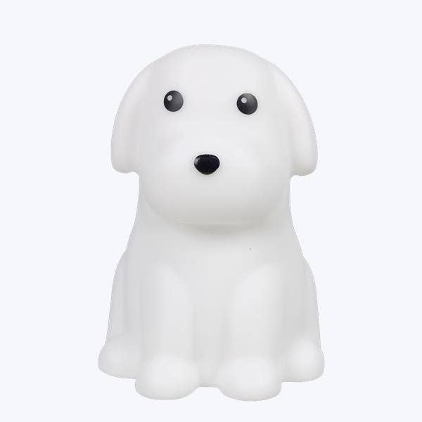 Lumière de nuit LED Chien Pat Mou en vinyle fantaisie pour la vente par Young's