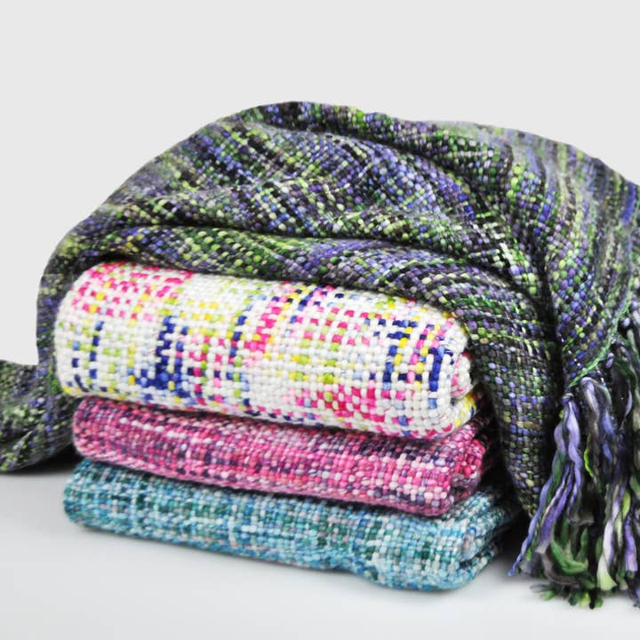 Rans Oslo Summer\Winter Acrylic Woven Throws|Snow White and other Purchase Wholesale snow blanket. Free Returns & Net 60 Terms on Faire trending on Faire.