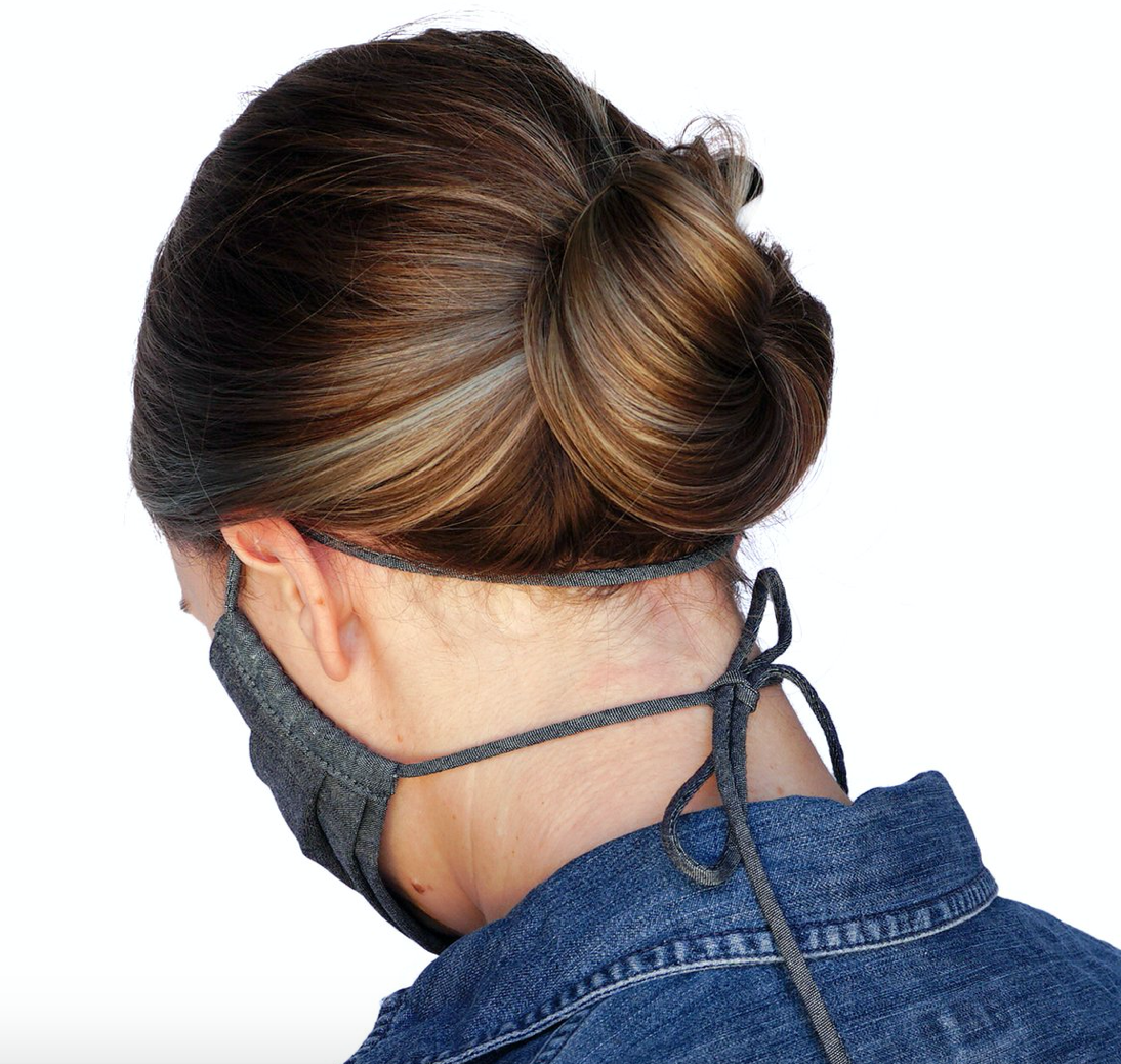 Rendall Co. – Máscara de grau médico por atacado – Máscara facial - Sentinela - Indigo Chambray1