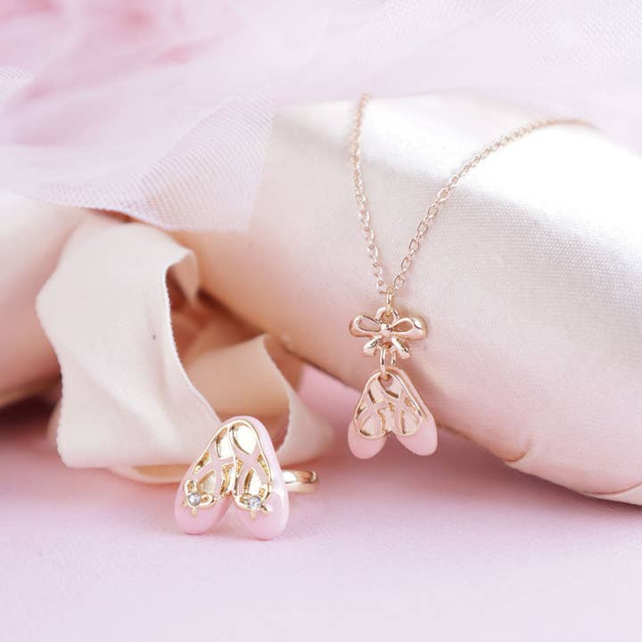 Lauren Hinkley Australia – wholesale Kids necklace – Kids – Ballet Slippers Necklace