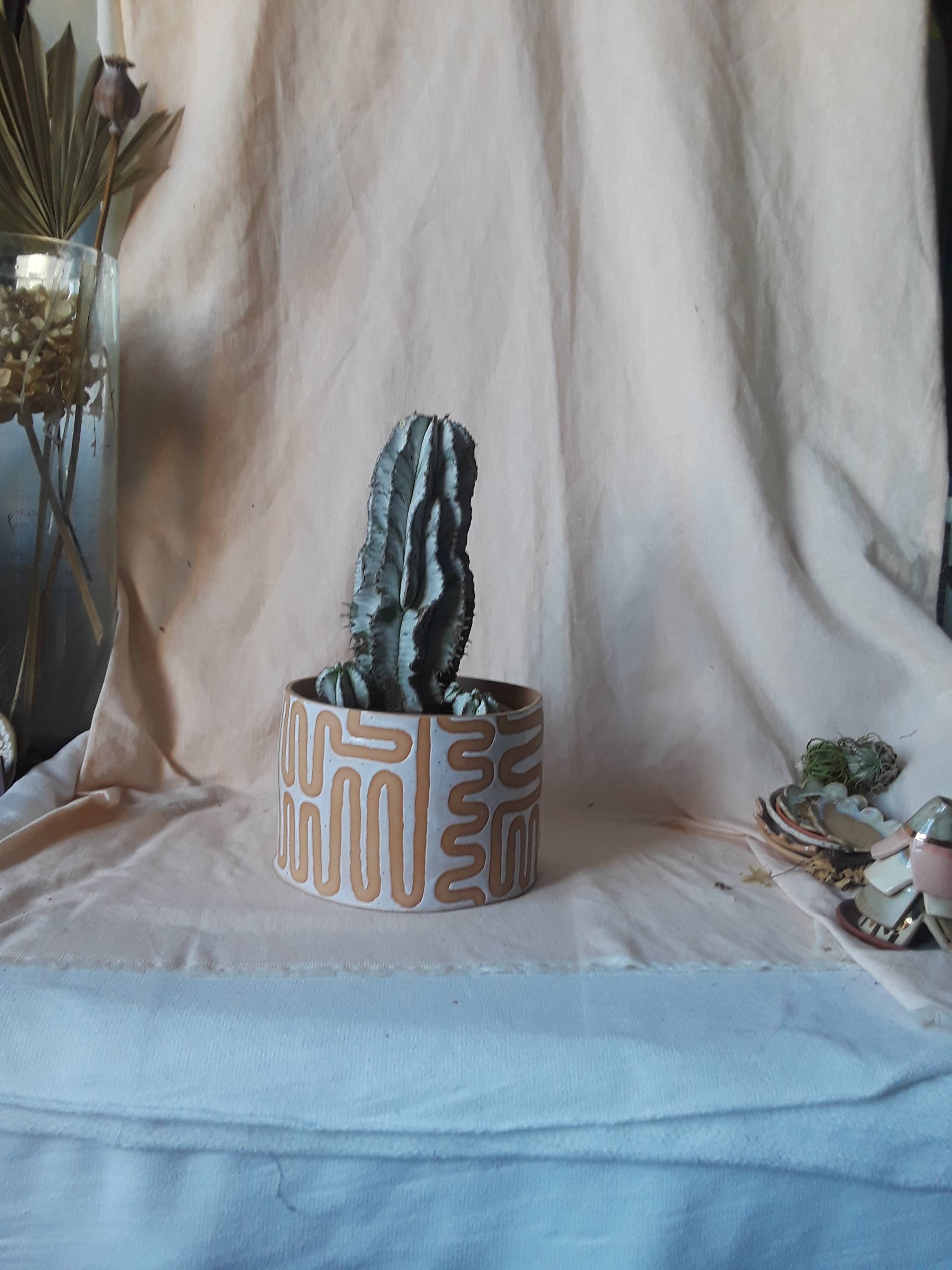 CURIOUS CLAY – Engroshandel Plantekrukke – Vrikke mønster Planter4