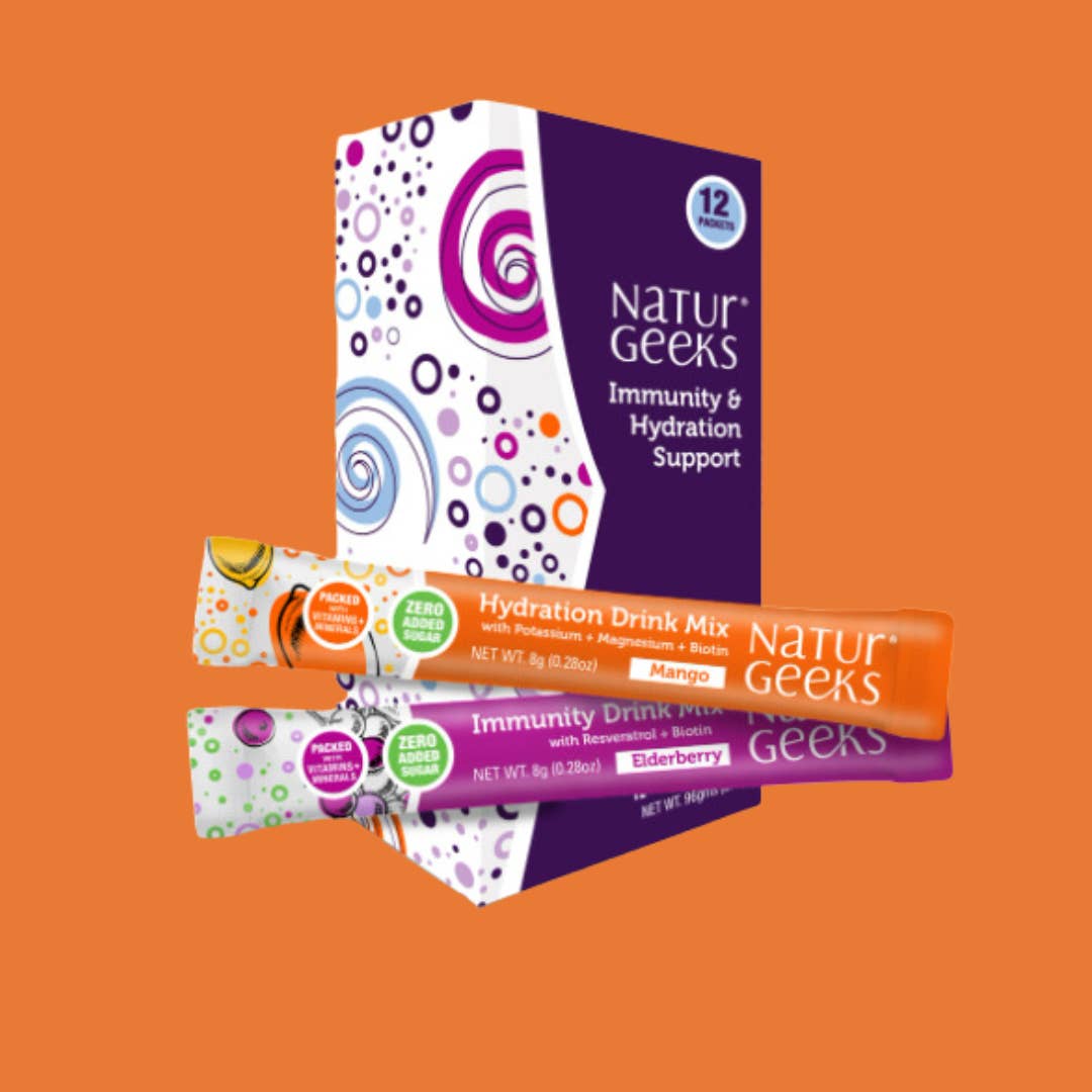 Innoviom Brands - Wholesale Drink Mix - Electrolyte Drink Mix Variety Pack - Elderberry & Mango