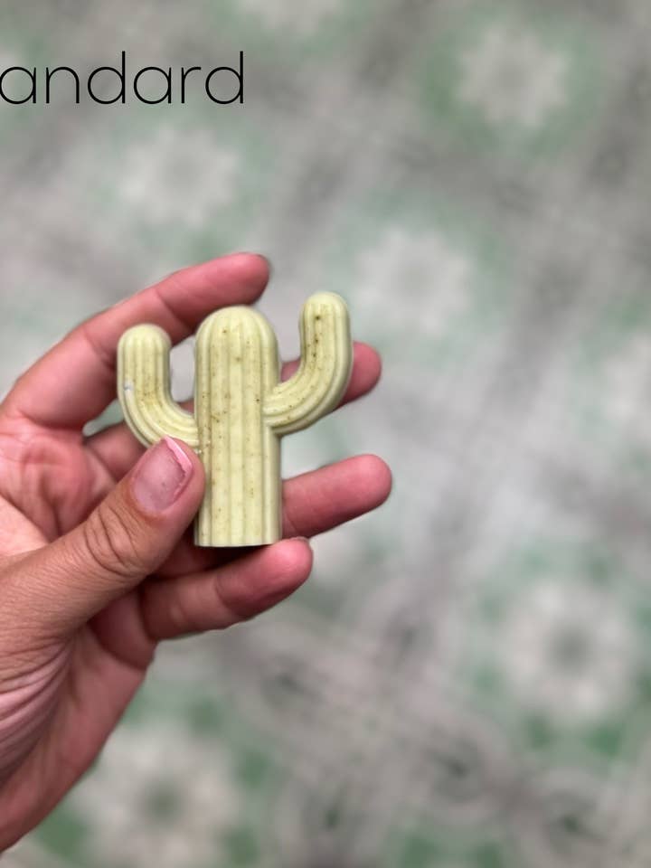 Mini-Kaktusseife — Individuell (einzeln) für den Großhandel von Naked Fig