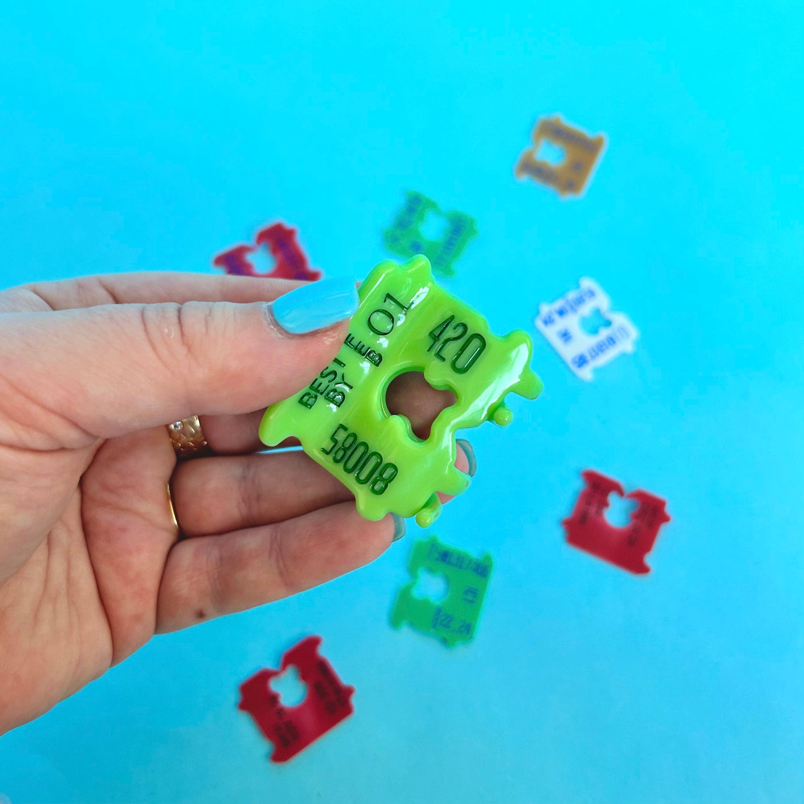 The Peach Fuzz - Wholesale Haaraccessoireset - Dames - Mini haarclip in broodclipstijl12