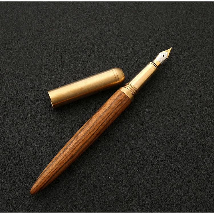 Wood Fountain Pens – wholesale Pennor – Handgjord trä- och mässingsfyllepenn | The Hemmingway16