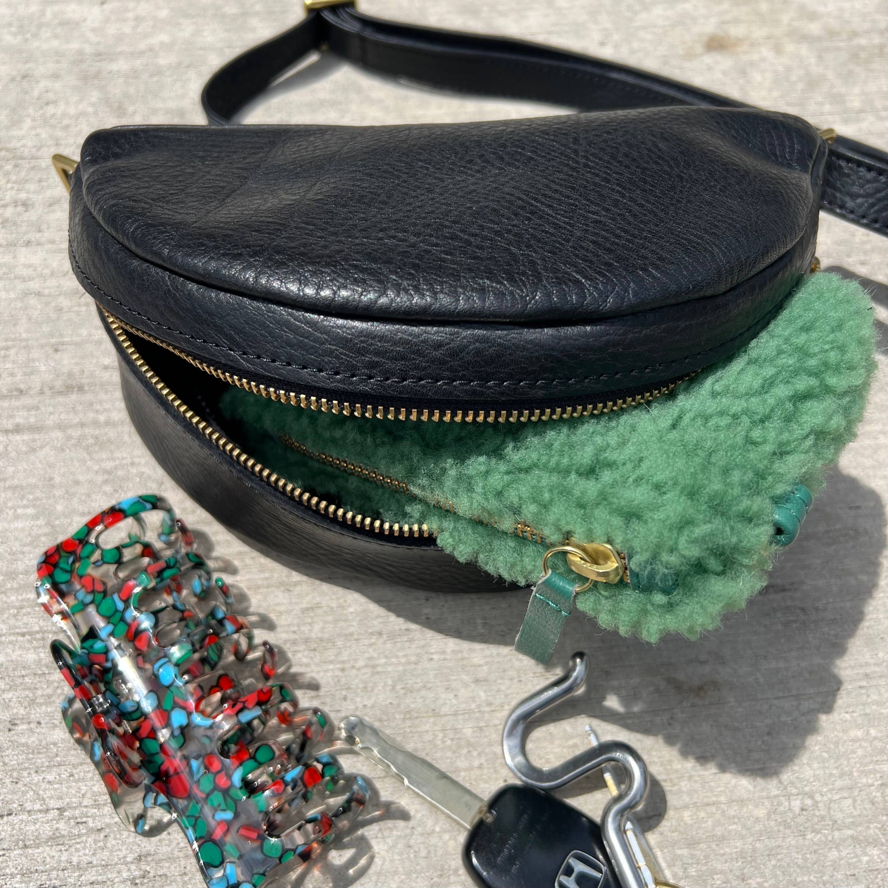 Primecut – Engroshandel Bæltetaske - Dame – Bæltetaske - Teddy Shearling1