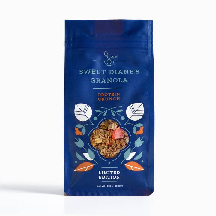 Gluten Free High Protein All Organic Protein Crunch Granola for wholesale by Sweet Diane's