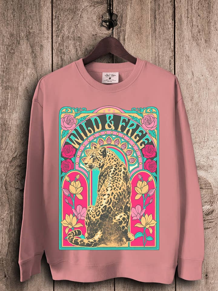 Wild & Free Sweatshirts for wholesale by Lotus Fashion Collection