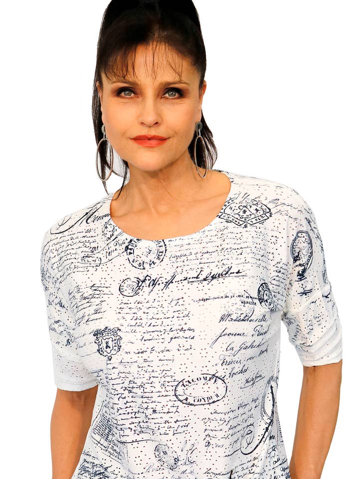 793P812 Manga 3/4, ombro caído com laço à frente por atacado de Impulse California