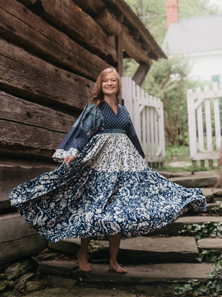 107 Afghan Dress - Sewing Pattern for wholesale by Folkwear