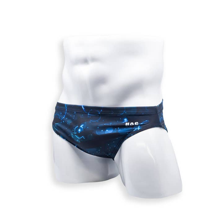 Badeshorts mit flacher Vorderseite — Nachtschwimmen für den Großhandel von HAC Swim