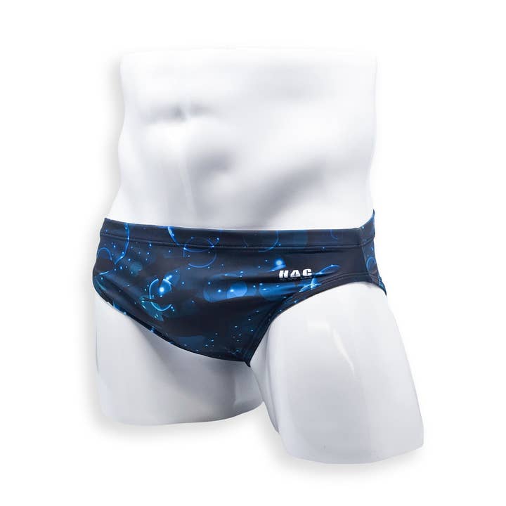 Zwembroek met platte voorkant - Zwemmen's nachts voor wholesale door HAC Swim