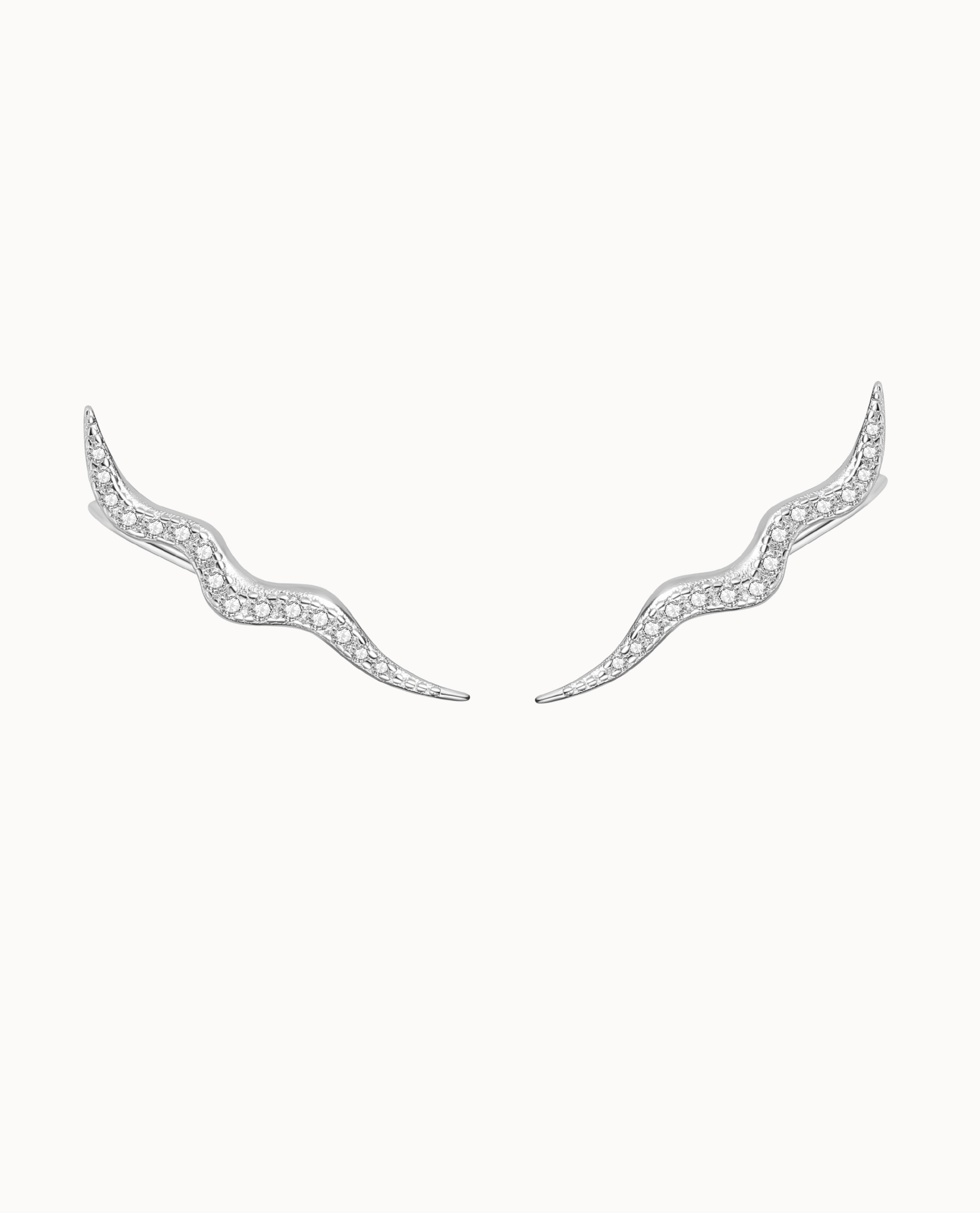 Nava Copenhagen – Brinco único por atacado – Esther Esther Esther - Prata0