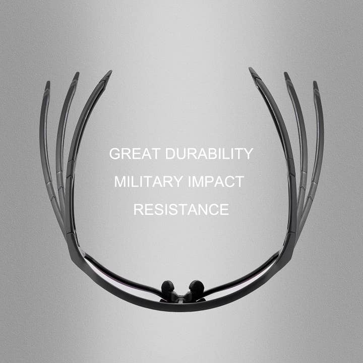 SPARE-SPECS, LLC - Wholesale Sunglasses - Unisex - ROCKBROS Polarized Full Lens Sunglasses Cycling Bicycle Glasses Outdoor Sports Eyewear UV40013