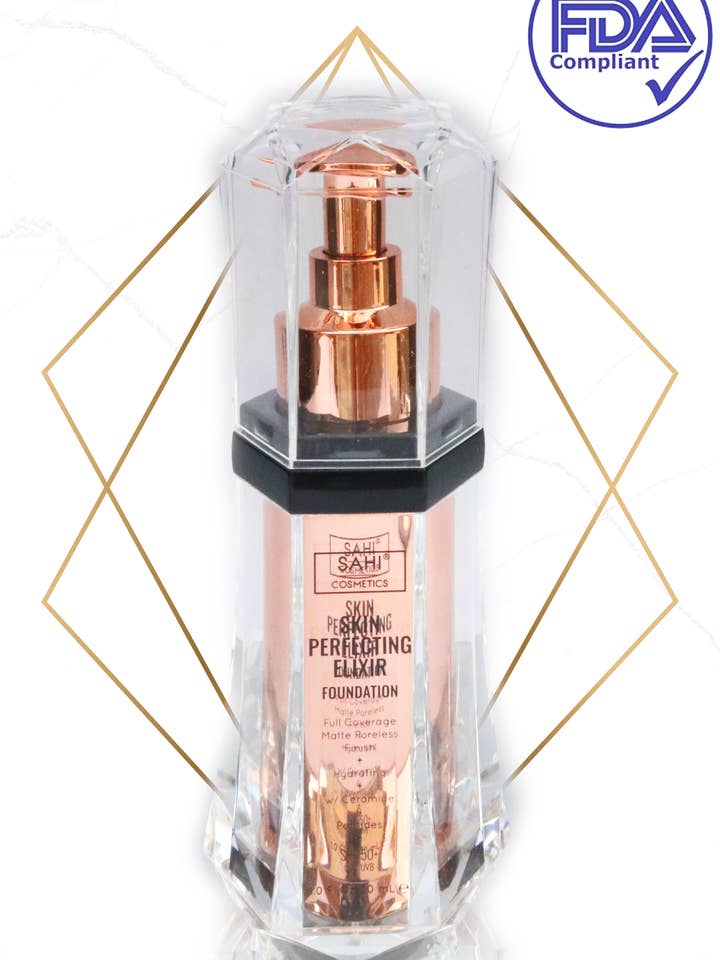 Fondazione Elisir per perfezionare la pelle per la vendita all'ingrosso da parte di SAHI Cosmetics LLC