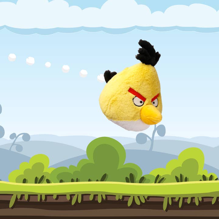 Mighty Mojo Toys - Wholesale Stuffed/Plush Toy - Kids & Baby - Angry Birds - Chuck | Yellow Bird Plush1