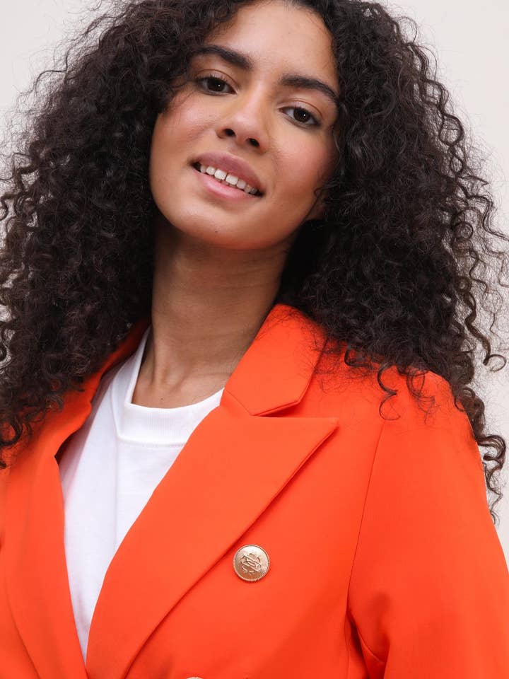 LULUMARY - Wholesale Jacket - Women's - Double-breasted jacket V19526