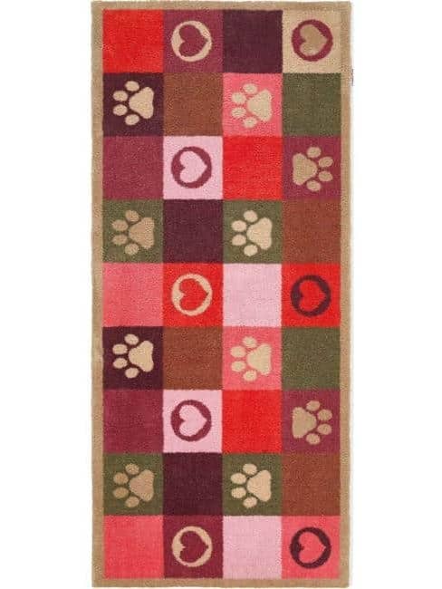 Alfombrilla para mascotas de patas de retazos lavable y ecológica para venta al por mayor de THE RUGS
