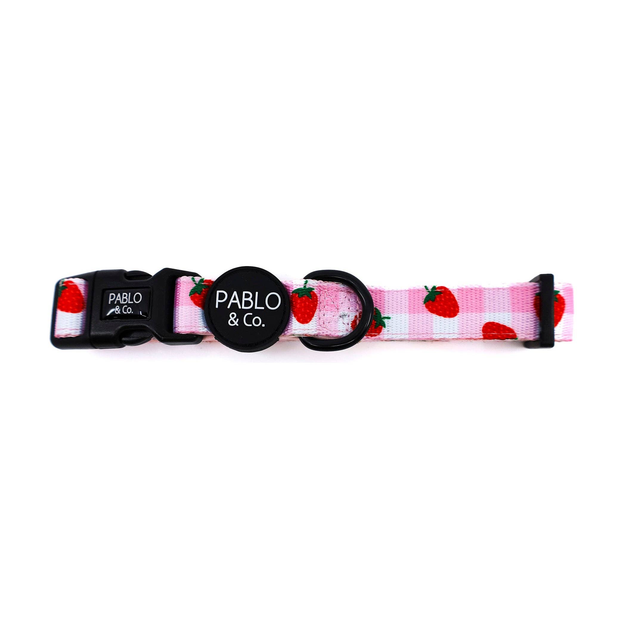 Pablo & Co. Boutique - Wholesale Pet Collar - Dog - Strawberry Fields: DOG COLLAR0