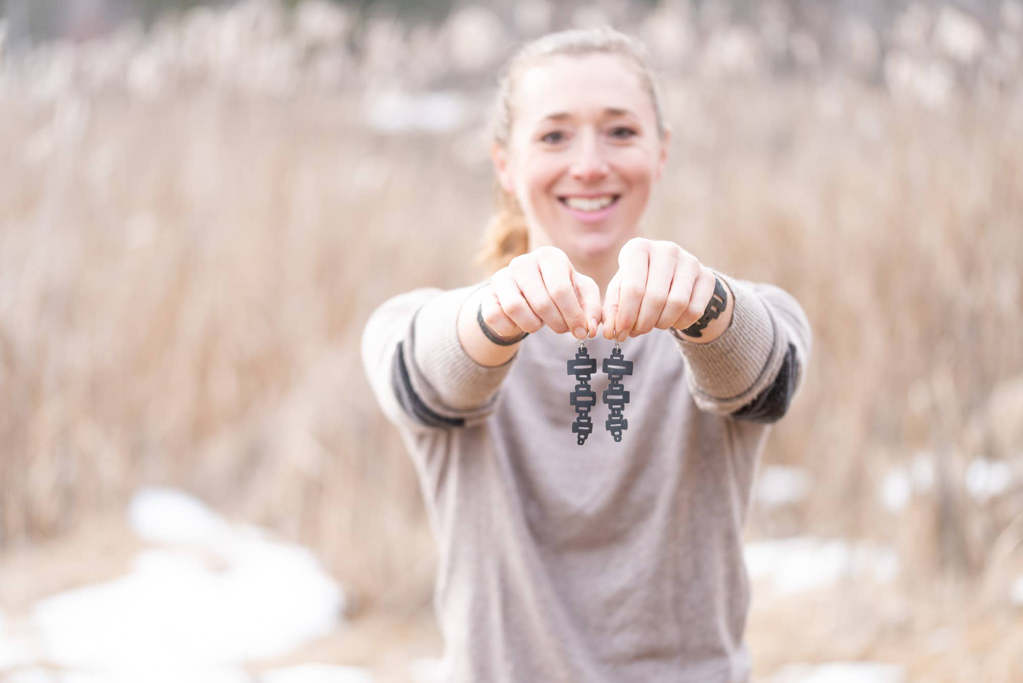 ABD Culture - Wholesale Dangle Earrings - WCC Long Rubber Earring1