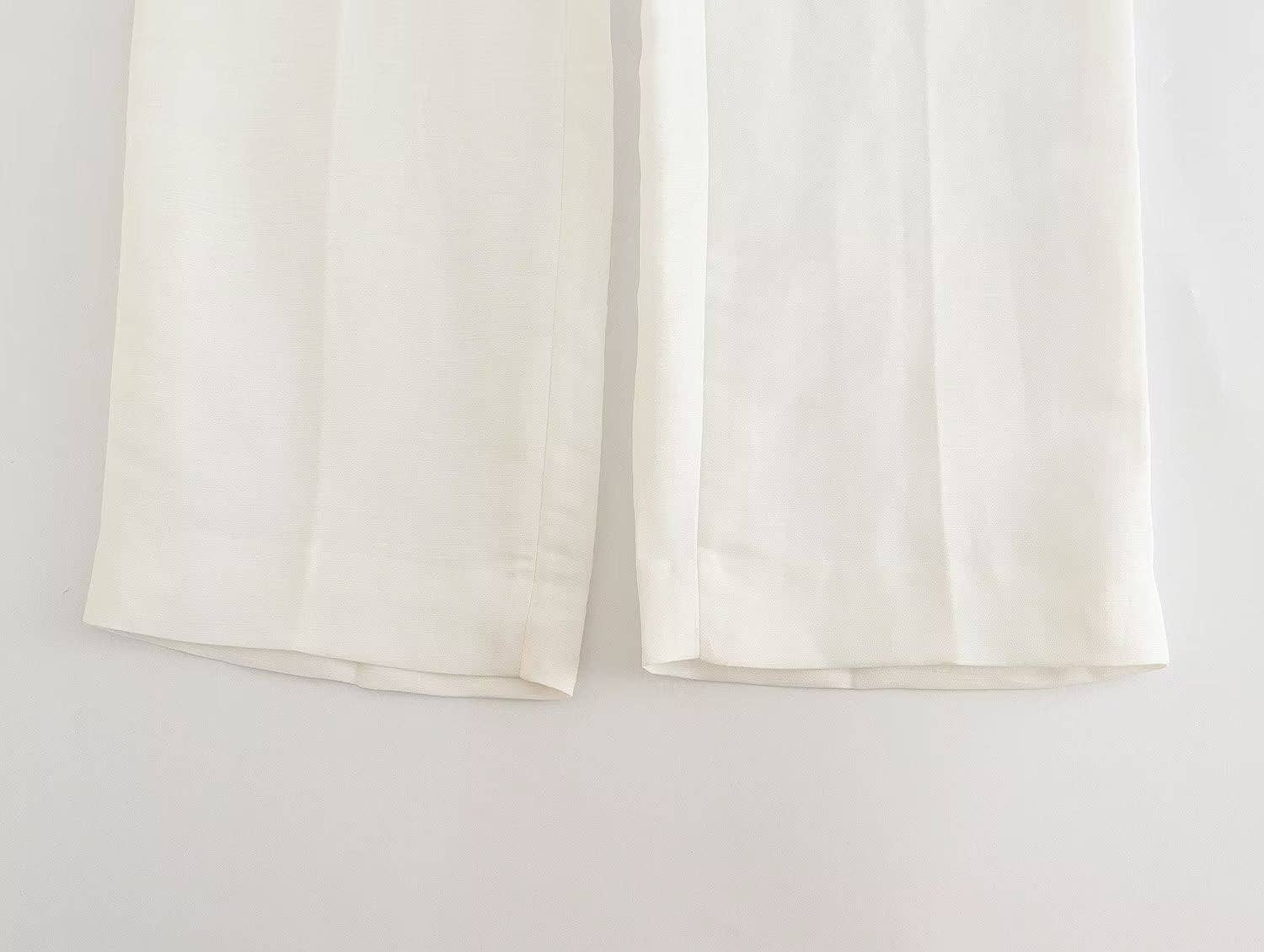 Marayn - Wholesale Suit Set - Women's - Linen Suit Set Blazer Vest and Trousers  Chic Export62