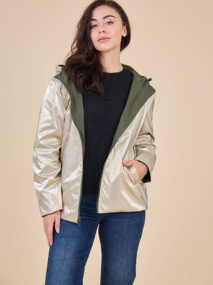 Escandelle Paris - Wholesale Parka - Women's - Reversible short parka3