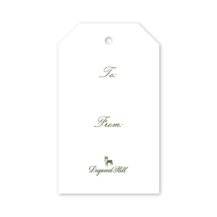 Dogwood Hill - Wholesale Gift Tag - Holly Vine Gift Tags