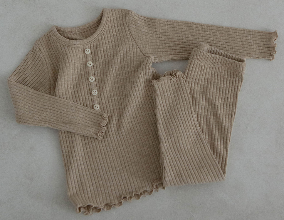 peekaboo - Vente Ensemble haut et pantalon – enfant - Ensemble haut et pantalon super doux en modal automne/hiver pour enfants2