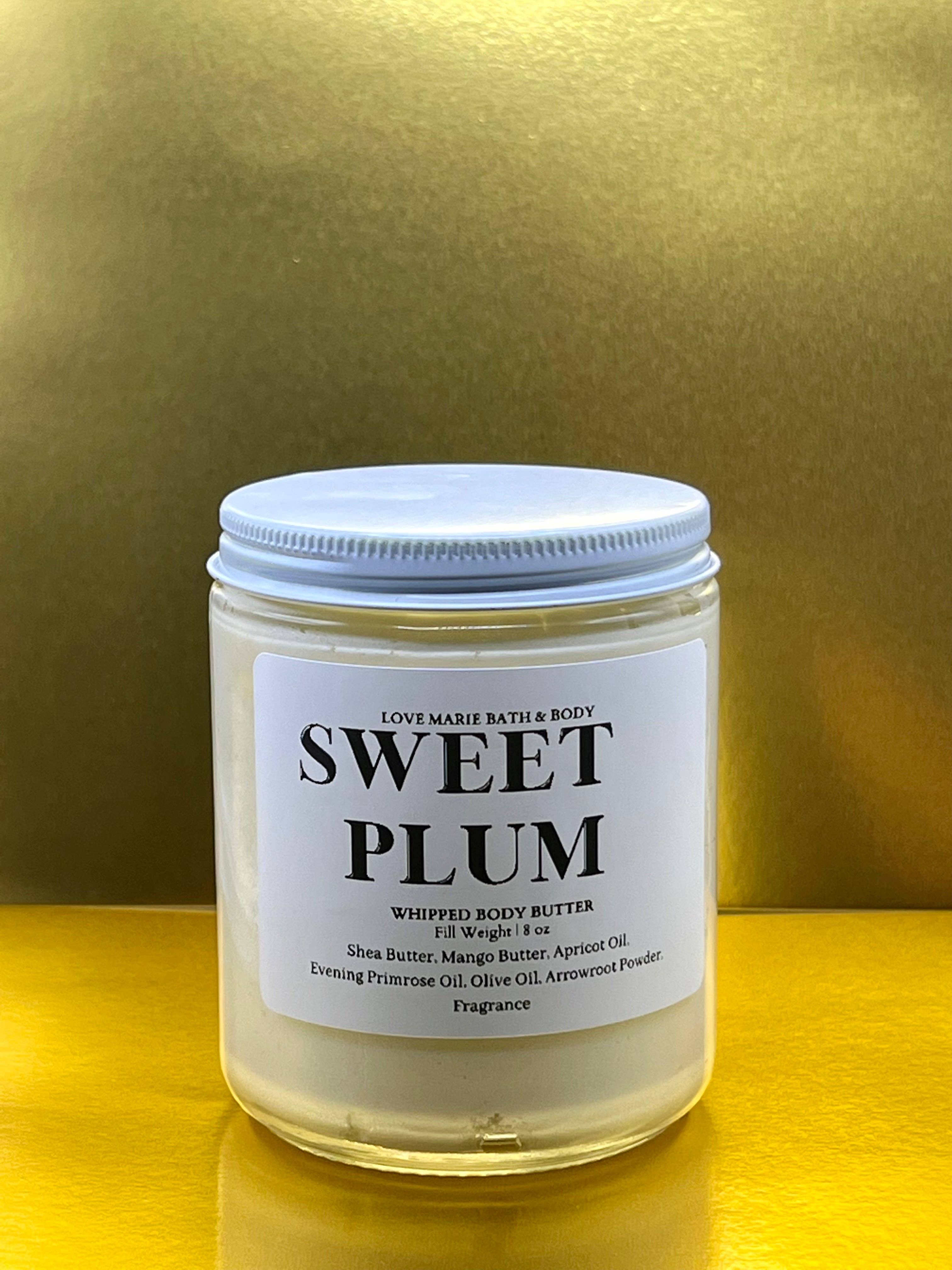 Love Marie Bath & Body - Wholesale Body Balm/Butter - Sweet Plum Body Butter0