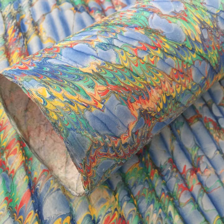 HimalDesign - Wholesale Flat Wrap - Spanish Wave Marble Paper, Handmade Luxury Paper, Decorative2