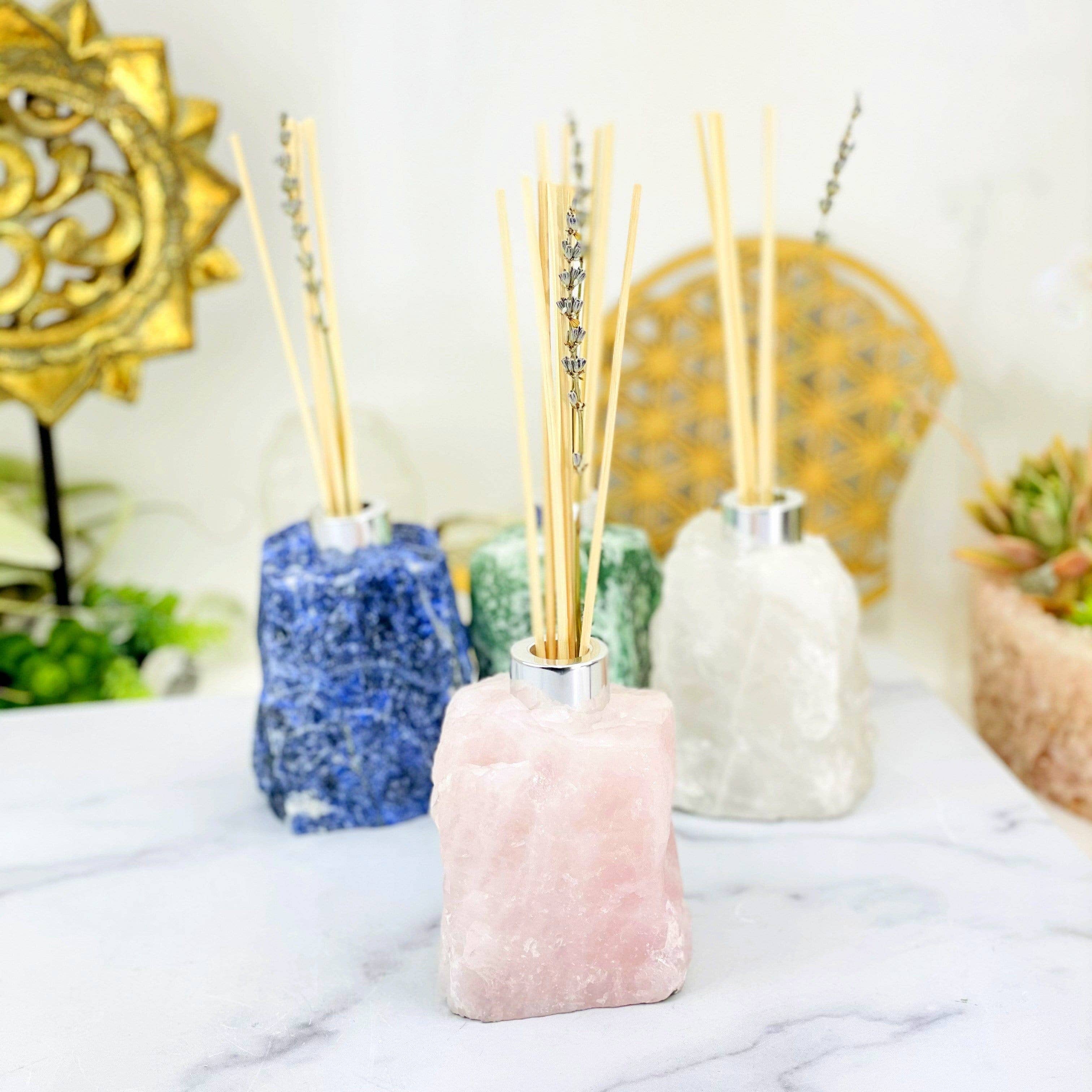 Rock Paradise - Wholesale Reed Diffuser - Rough Stone Crystal Diffuser Bottle 3