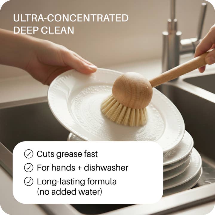 Everneat - Wholesale Dish Soap - Dish Soap (Glass Bottle)1