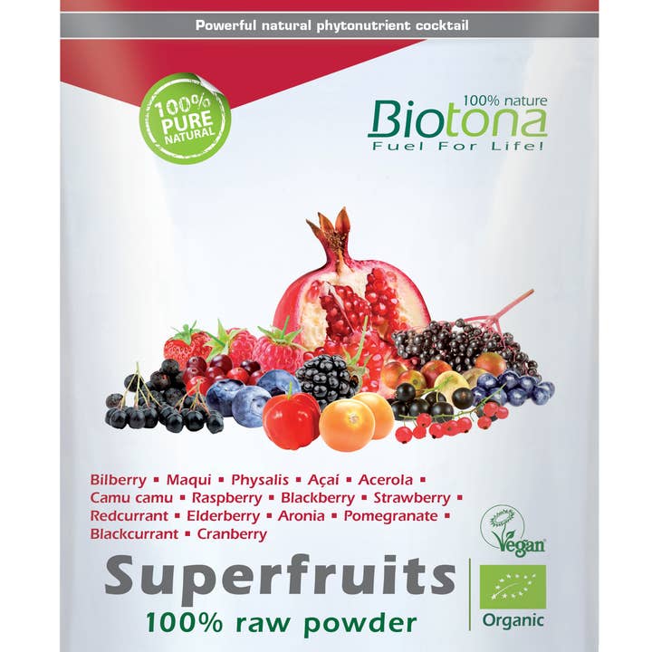 Biotona - Wholesale Protein/Superfood Powder - Superfruits 100% Raw Powder — 150 g0